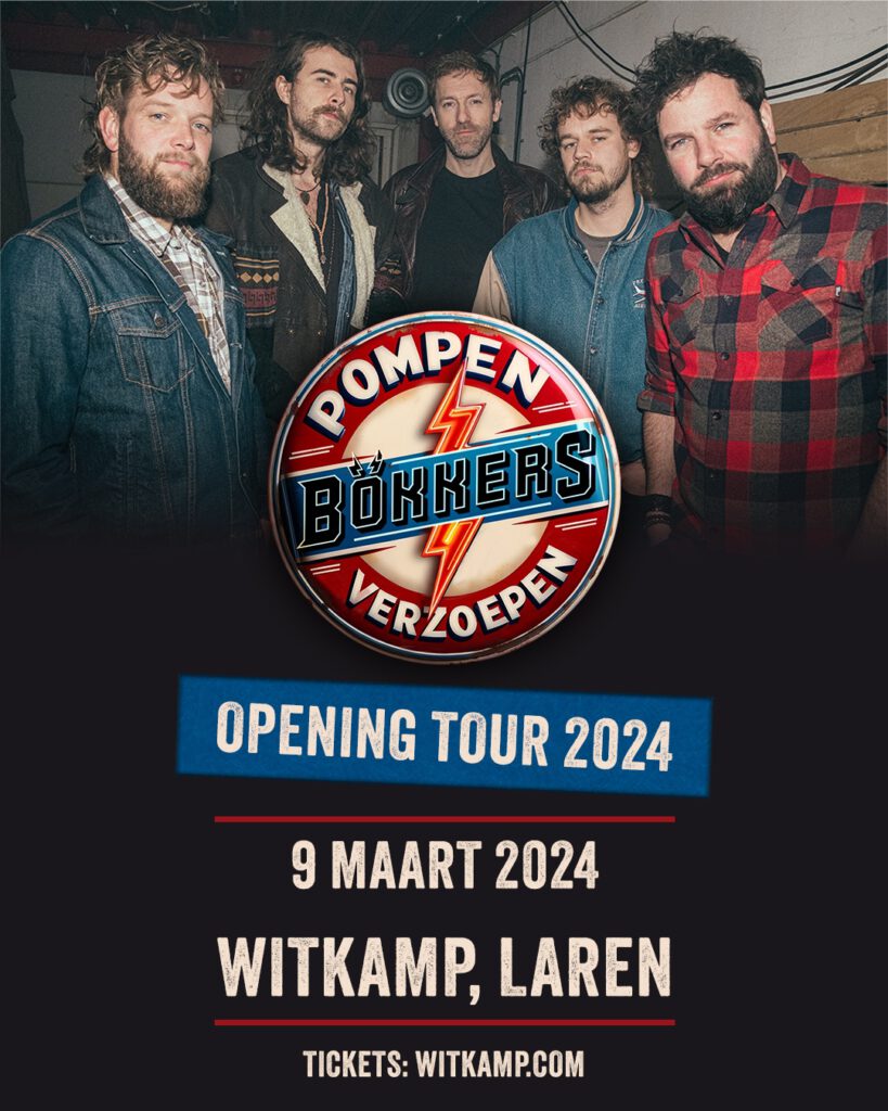 Bokkers opening tour 2024 Pompen of verzoepen standaard ticket